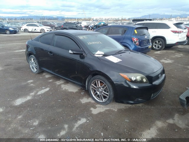 JTKDE167380249748 - 2008 TOYOTA SCION TC შავი ფოტო 1