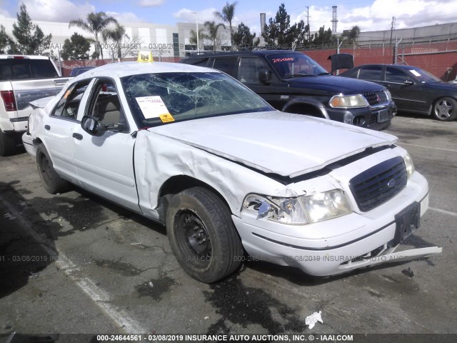 2FAFP71W0YX175112 - 2000 FORD CROWN VICTORIA POLICE INTERCEPTOR WHITE photo 1