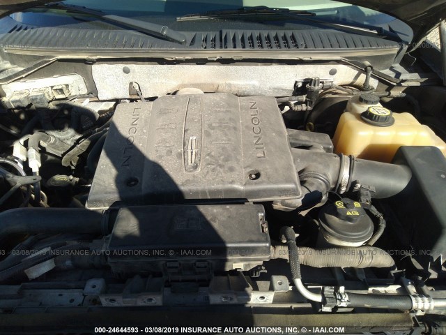 5LMFU28587LJ10337 - 2007 LINCOLN NAVIGATOR GRAY photo 10