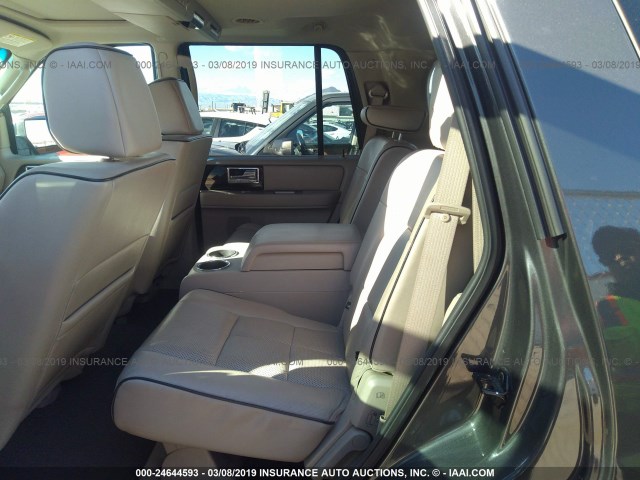 5LMFU28587LJ10337 - 2007 LINCOLN NAVIGATOR GRAY photo 8