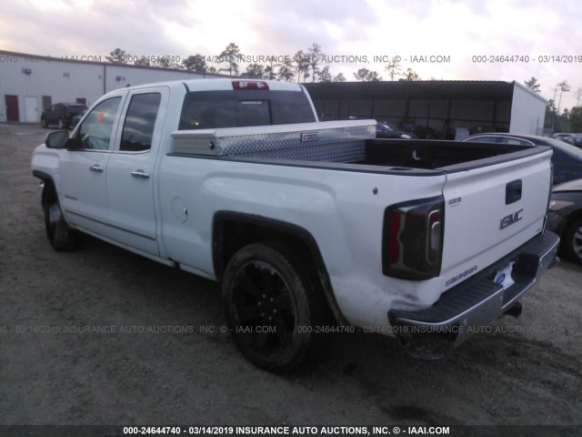 1GTV2NECXGZ421357 - 2016 GMC SIERRA K1500 SLT WHITE photo 3