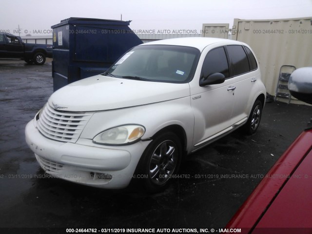 3C4FY58B23T639848 - 2003 CHRYSLER PT CRUISER TOURING WHITE photo 2