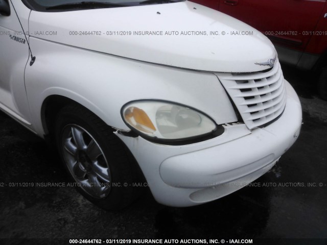 3C4FY58B23T639848 - 2003 CHRYSLER PT CRUISER TOURING WHITE photo 6