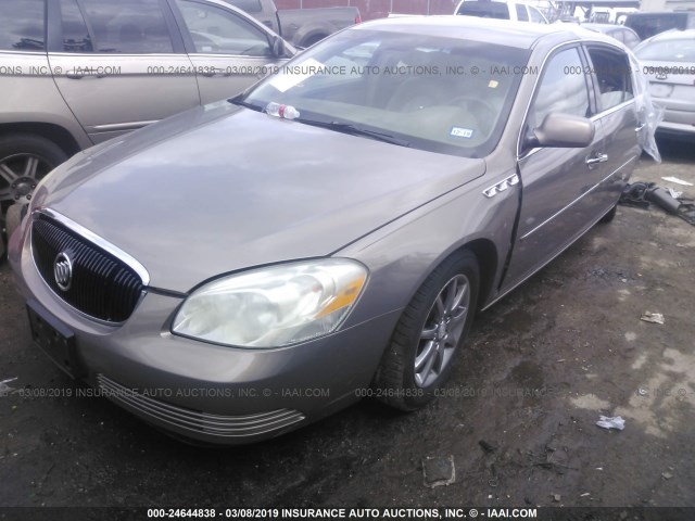 1G4HD57206U202037 - 2006 BUICK LUCERNE CXL BEIGE photo 2