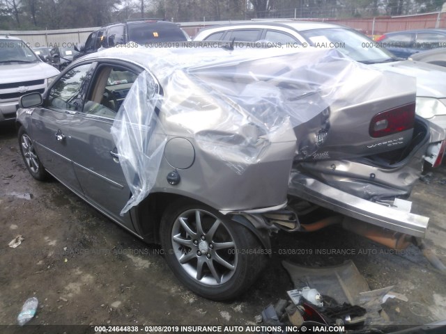 1G4HD57206U202037 - 2006 BUICK LUCERNE CXL BEIGE photo 3