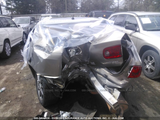 1G4HD57206U202037 - 2006 BUICK LUCERNE CXL BEIGE photo 6