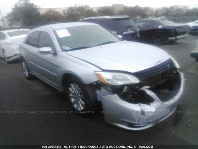 1C3BC4FB9BN563946 - 2011 CHRYSLER 200 LX SILVER photo 1