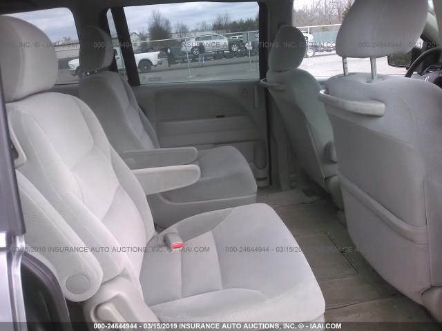 5FNRL38267B044053 - 2007 HONDA ODYSSEY LX GRAY photo 8