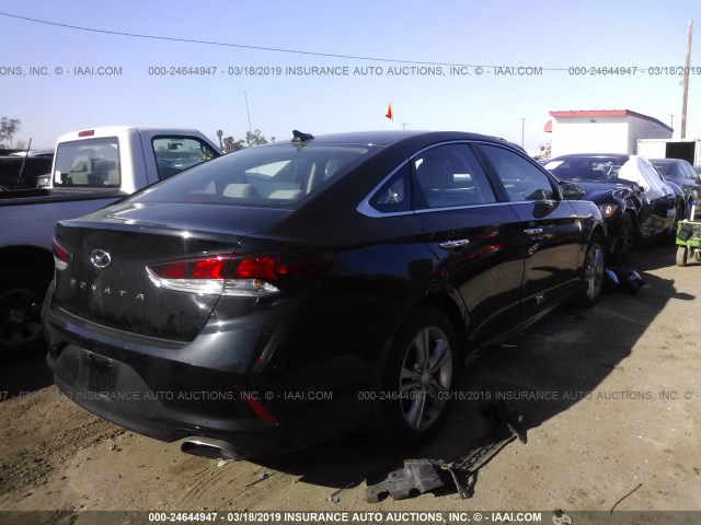 5NPE34AF0JH634842 - 2018 HYUNDAI SONATA SPORT/LIMITED BLACK photo 4