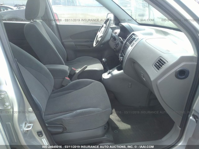 KM8JN72D98U866312 - 2008 HYUNDAI TUCSON SE/LIMITED SILVER photo 5