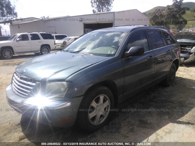 2A4GM68496R677795 - 2006 CHRYSLER PACIFICA TOURING GRAY photo 2