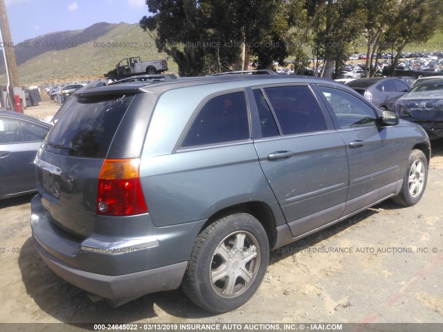 2A4GM68496R677795 - 2006 CHRYSLER PACIFICA TOURING GRAY photo 4