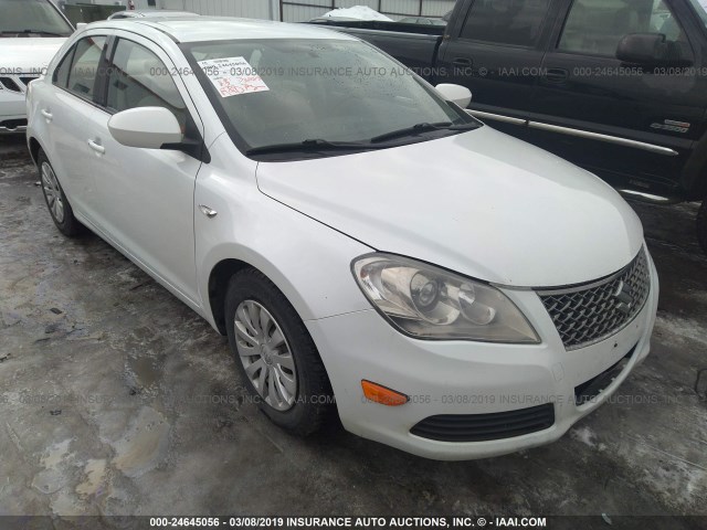 JS2RF9A12A6100414 - 2010 SUZUKI KIZASHI S WHITE photo 1