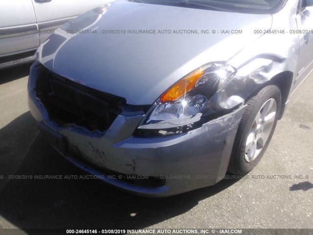 1N4CL21E78C235490 - 2008 NISSAN ALTIMA HYBRID GRAY photo 6