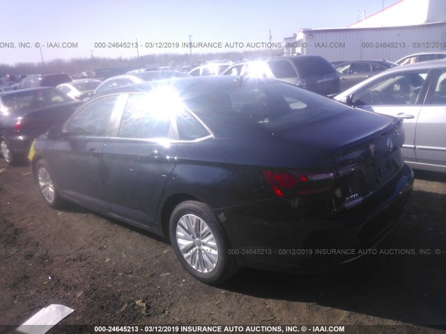 3VWC57BU8KM066588 - 2019 VOLKSWAGEN JETTA S/SE/R-LINE BLACK photo 3