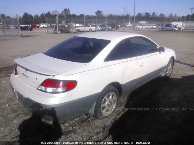 2T1CG22PX1C475645 - 2001 TOYOTA CAMRY SOLARA SE WHITE photo 4