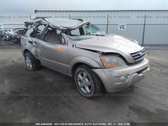 KNDJC736775677354 - 2007 KIA SORENTO EX/LX GOLD photo 1