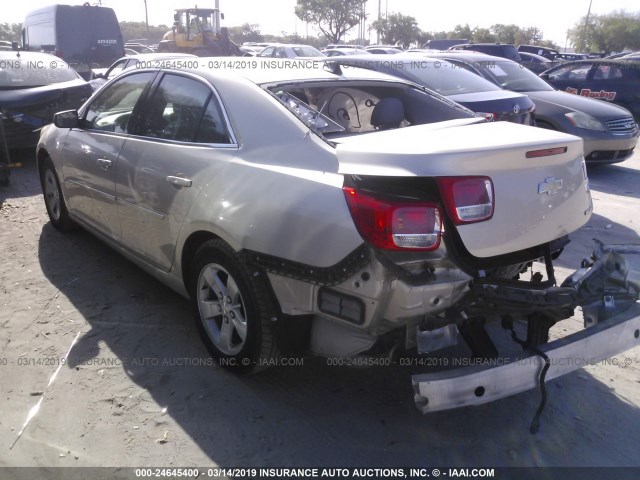 1G11B5SA4DF157267 - 2013 CHEVROLET MALIBU LS GRAY photo 3