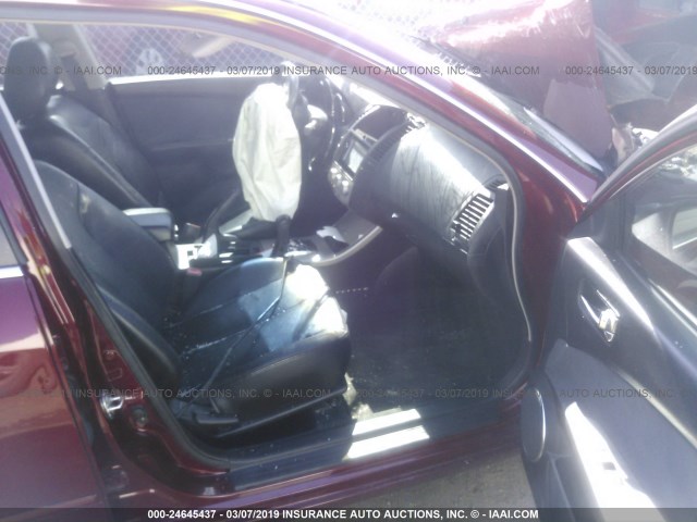 1N4BL11D26N309462 - 2006 NISSAN ALTIMA SE/SL/SE-R RED photo 5