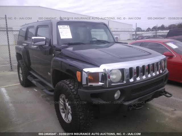 5GTDN136268163373 - 2006 HUMMER H3 BLACK photo 1