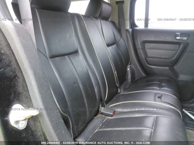 5GTDN136268163373 - 2006 HUMMER H3 BLACK photo 8