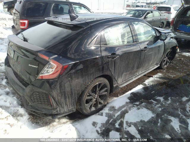 SHHFK7H42JU231861 - 2018 HONDA CIVIC SPORT Negro foto 4