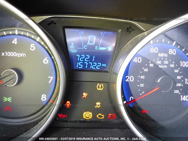 KM8JU3AC8BU135298 - 2011 HYUNDAI TUCSON GLS/LIMITED წითელი ფოტო 7