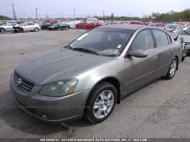 1N4AL11D35N910356 - 2005 NISSAN ALTIMA S/SL GRAY photo 2