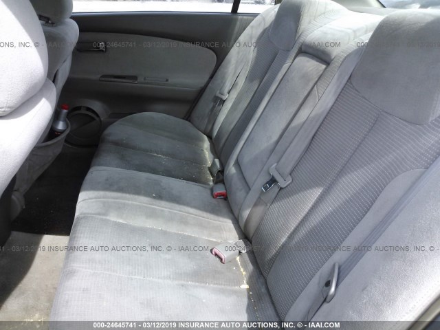 1N4AL11D35N910356 - 2005 NISSAN ALTIMA S/SL GRAY photo 8