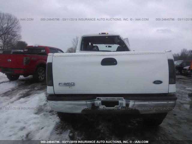 1FTWW31P15EA12044 - 2005 FORD F350 SRW SUPER DUTY WHITE photo 8