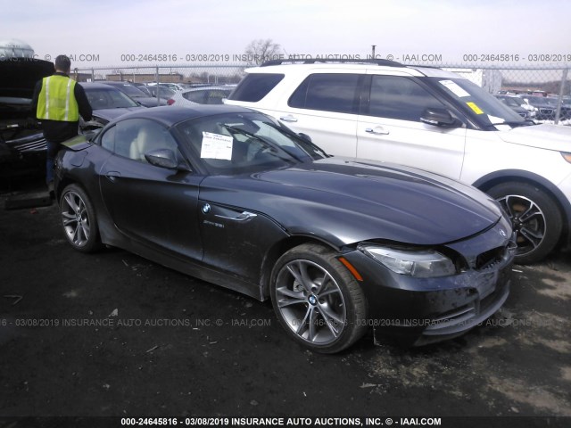 WBALM7C50EE386024 - 2014 BMW Z4 SDRIVE35I GRAY photo 1