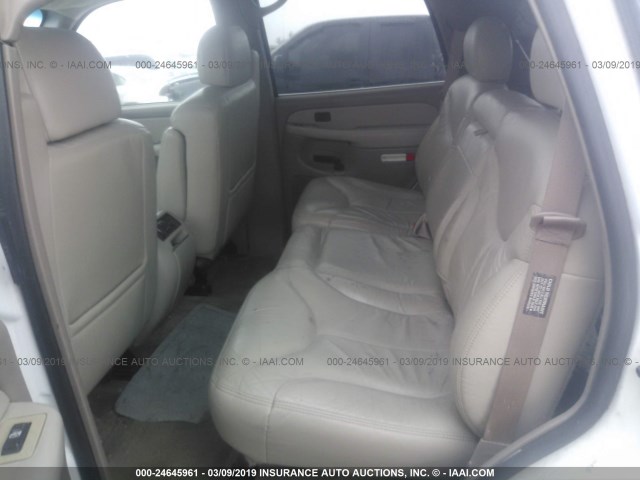 1GKEK13T91J210818 - 2001 GMC YUKON WHITE photo 8