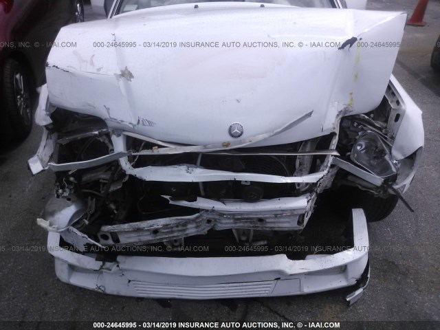 WDBEA66E4PB906755 - 1993 MERCEDES-BENZ 300 CECV WHITE photo 6