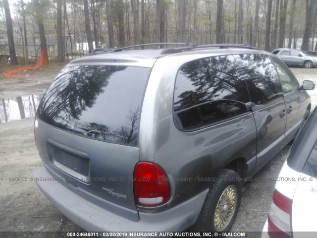 1P4GP44G0WB746529 - 1998 PLYMOUTH GRAND VOYAGER SE/EXPRESSO GRAY photo 4