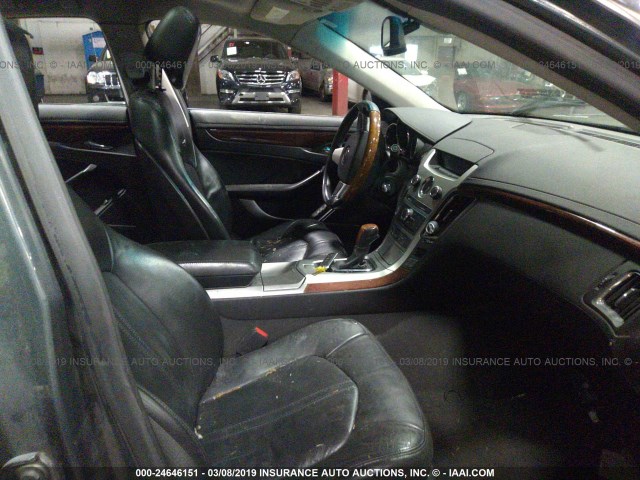 1G6DR57V980198811 - 2008 CADILLAC CTS HI FEATURE V6 GRAY photo 5