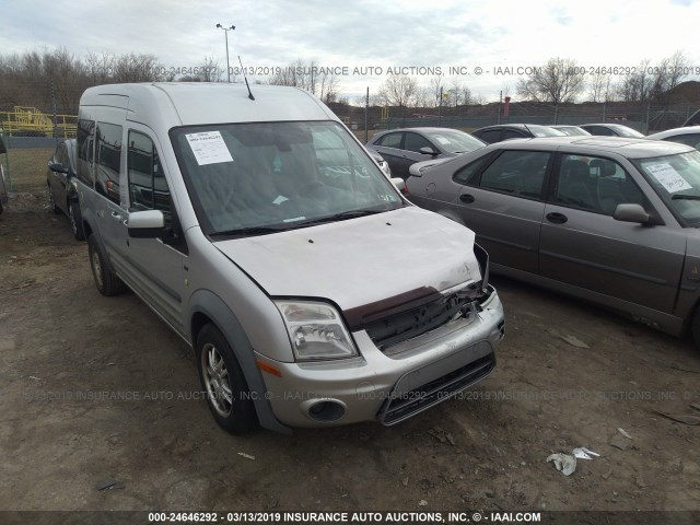 NM0KS9CN5BT058974 - 2011 FORD TRANSIT CONNECT XLT PREMIUM SILVER photo 1