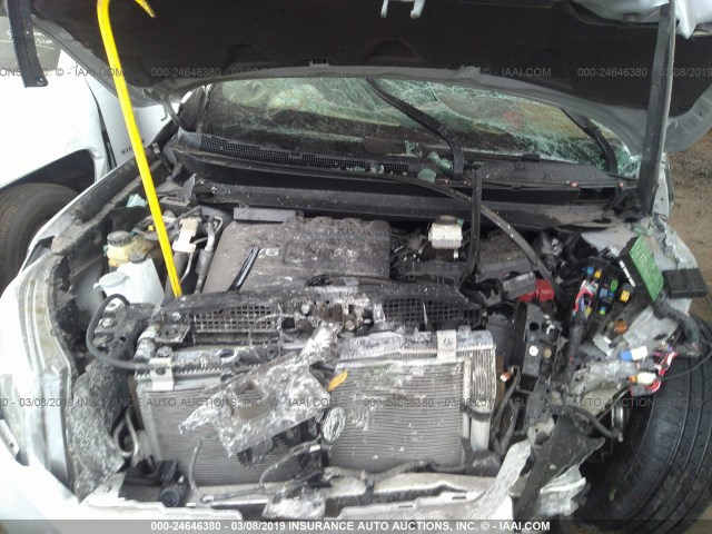 5N1DR2MN4JC657890 - 2018 NISSAN PATHFINDER S/SV/SL/PLATINUM SILVER photo 10