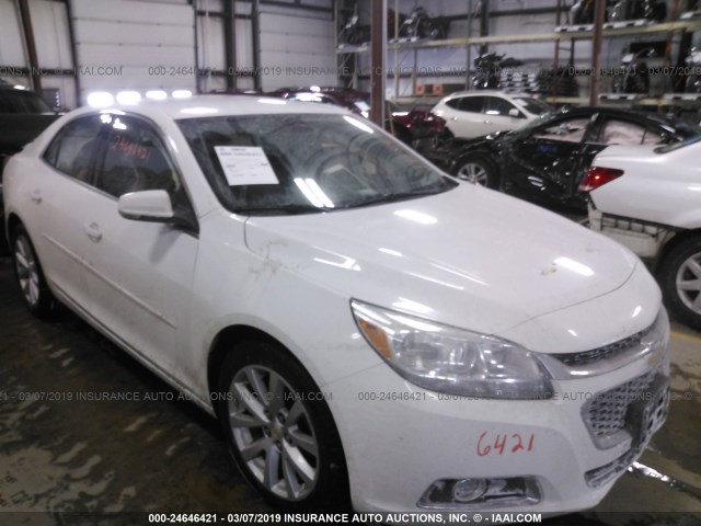 1G11D5SL9FF324155 - 2015 CHEVROLET MALIBU 2LT WHITE photo 1