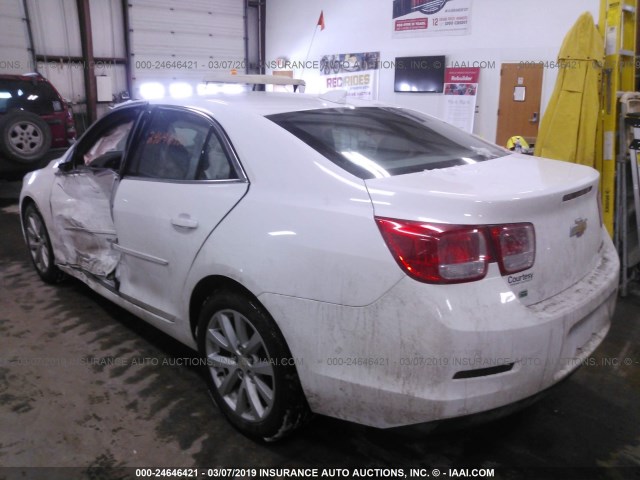 1G11D5SL9FF324155 - 2015 CHEVROLET MALIBU 2LT WHITE photo 3