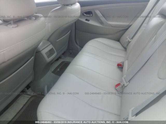 4T4BE46K78R020889 - 2008 TOYOTA CAMRY CE/LE/XLE/SE GOLD photo 8