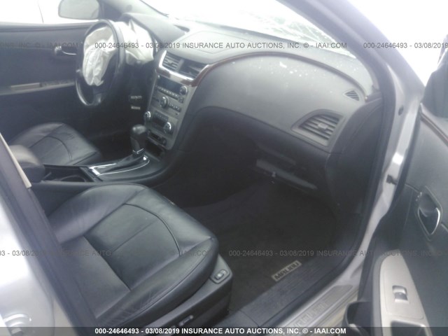 1G1ZG5E78CF285336 - 2012 CHEVROLET MALIBU LTZ ვერცხლისფერი ფოტო 5
