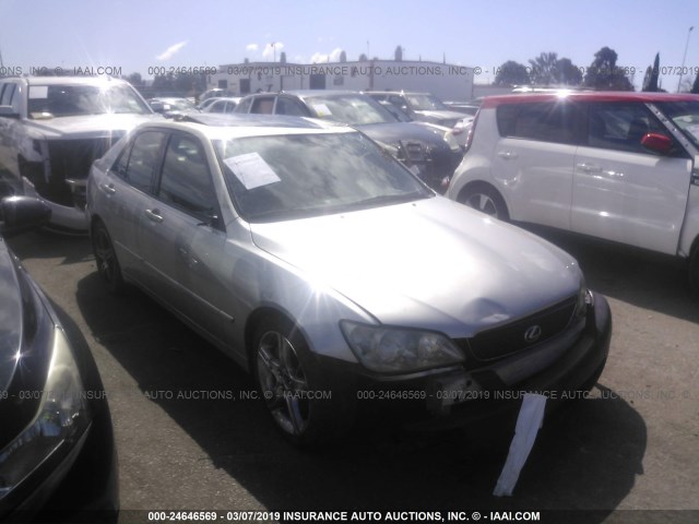 JTHBD192120047496 - 2002 LEXUS IS 300 SILVER photo 1