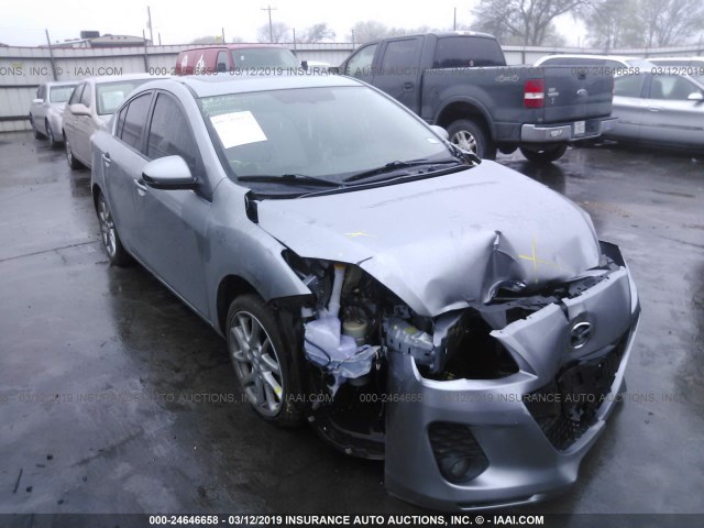 JM1BL1W51C1668882 - 2012 MAZDA 3 S SILVER photo 1