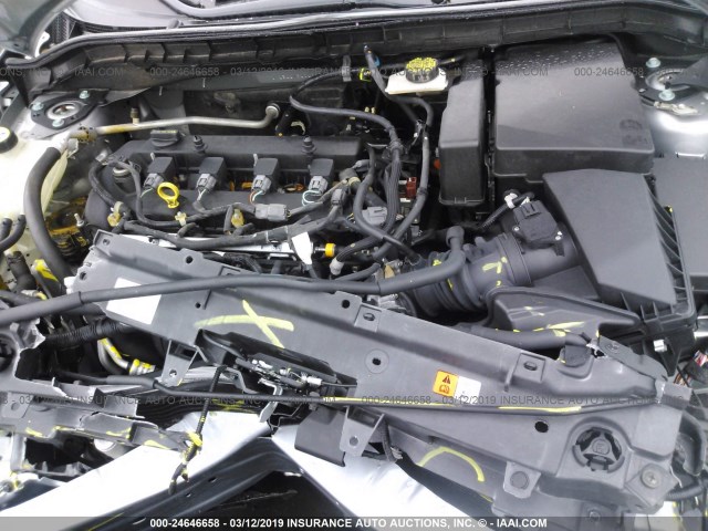 JM1BL1W51C1668882 - 2012 MAZDA 3 S SILVER photo 10