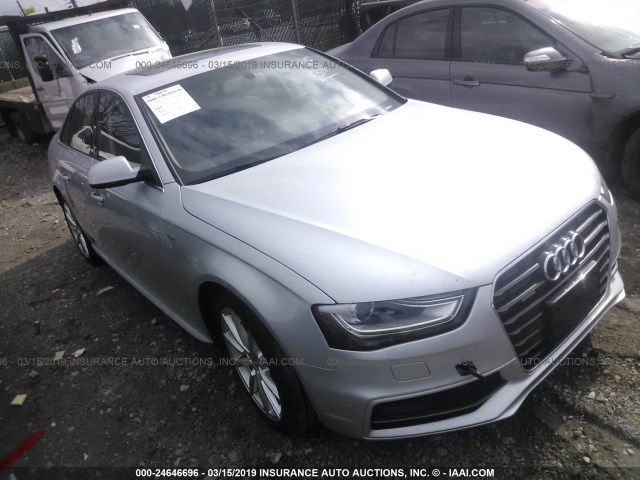 WAUFFAFL6EN013424 - 2014 AUDI A4 PREMIUM PLUS SILVER photo 1