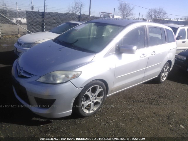 JM1CR29L790353022 - 2009 MAZDA 5 SILVER photo 2