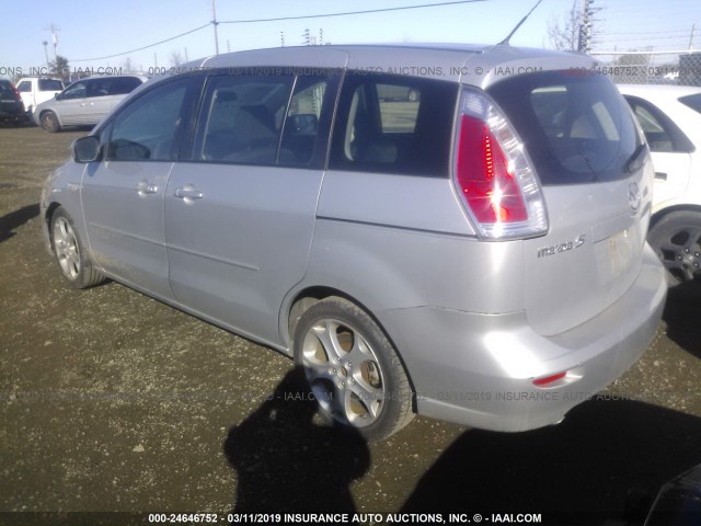 JM1CR29L790353022 - 2009 MAZDA 5 SILVER photo 3