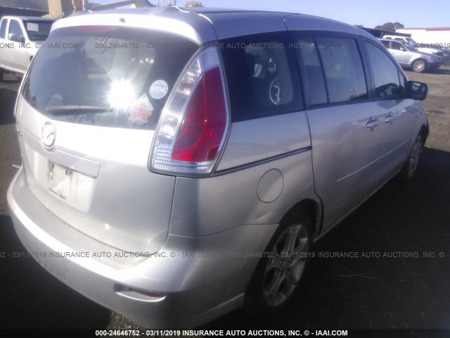 JM1CR29L790353022 - 2009 MAZDA 5 SILVER photo 4