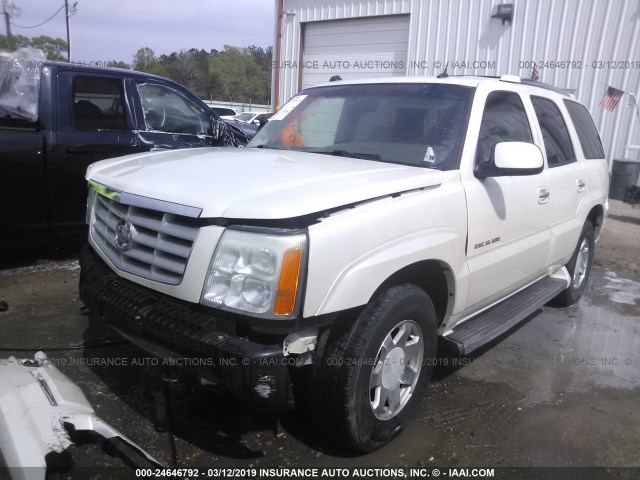 1GYEC63N05R275534 - 2005 CADILLAC ESCALADE LUXURY WHITE photo 2