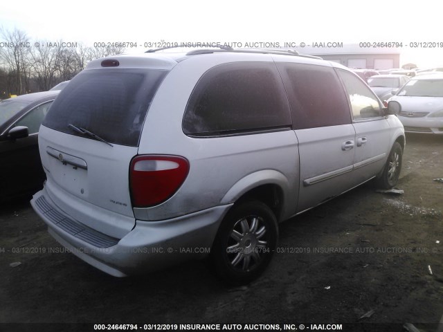 2A4GP54L97R304787 - 2007 CHRYSLER TOWN & COUNTRY TOURING SILVER photo 4